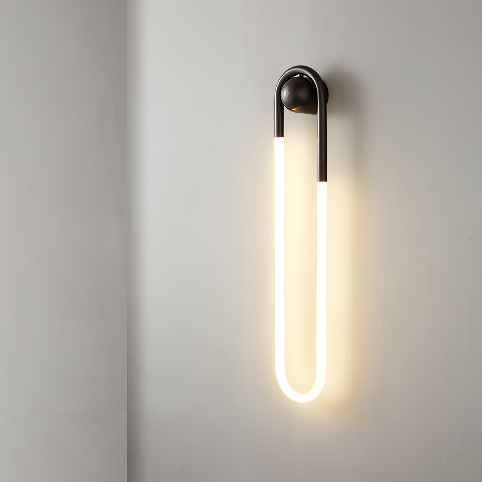 LED Wall Lamp - Rudi Loop Design - Modern Lighting Fixture for Living Room & Bedroom