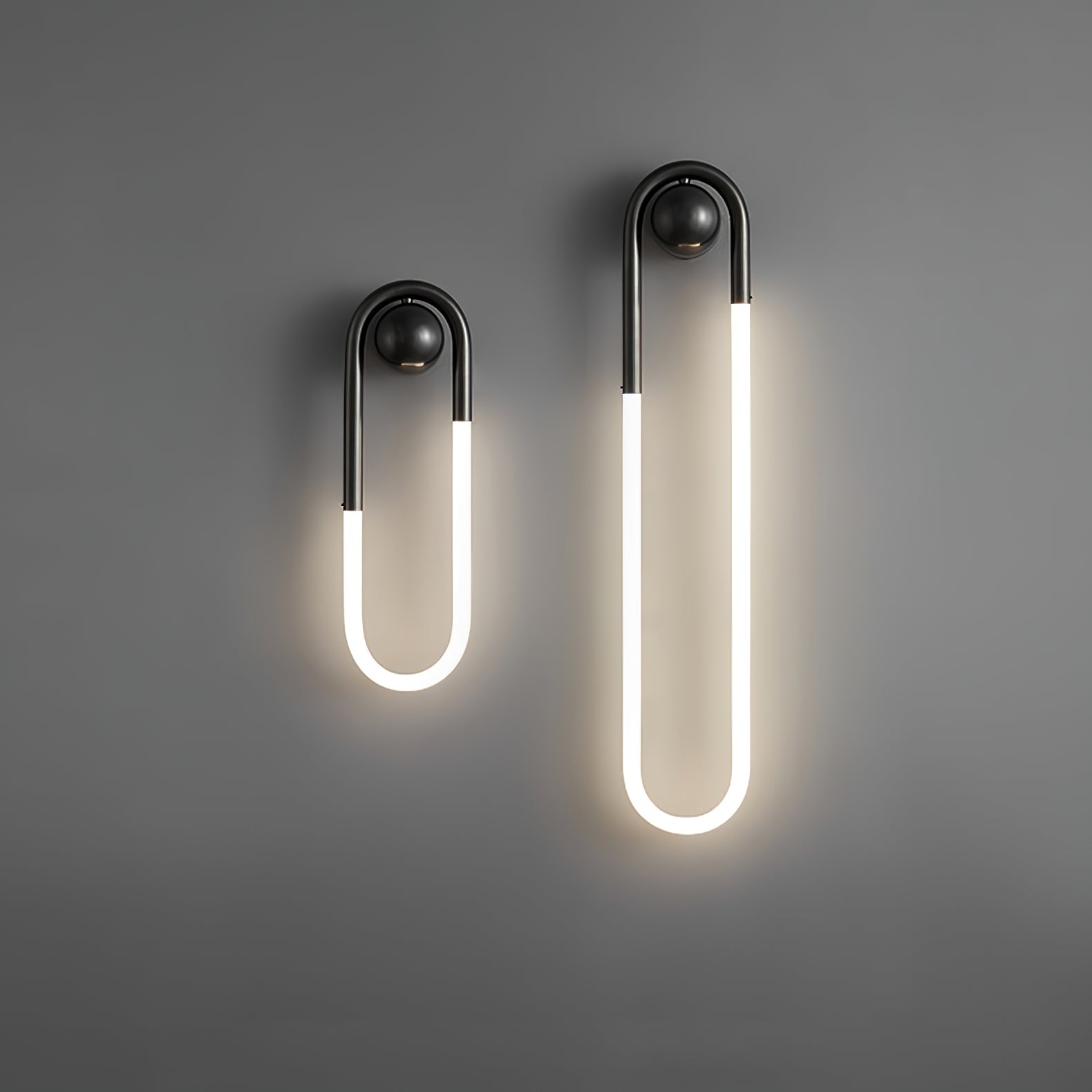 LED Wall Lamp - Rudi Loop Design - Modern Lighting Fixture for Living Room & Bedroom