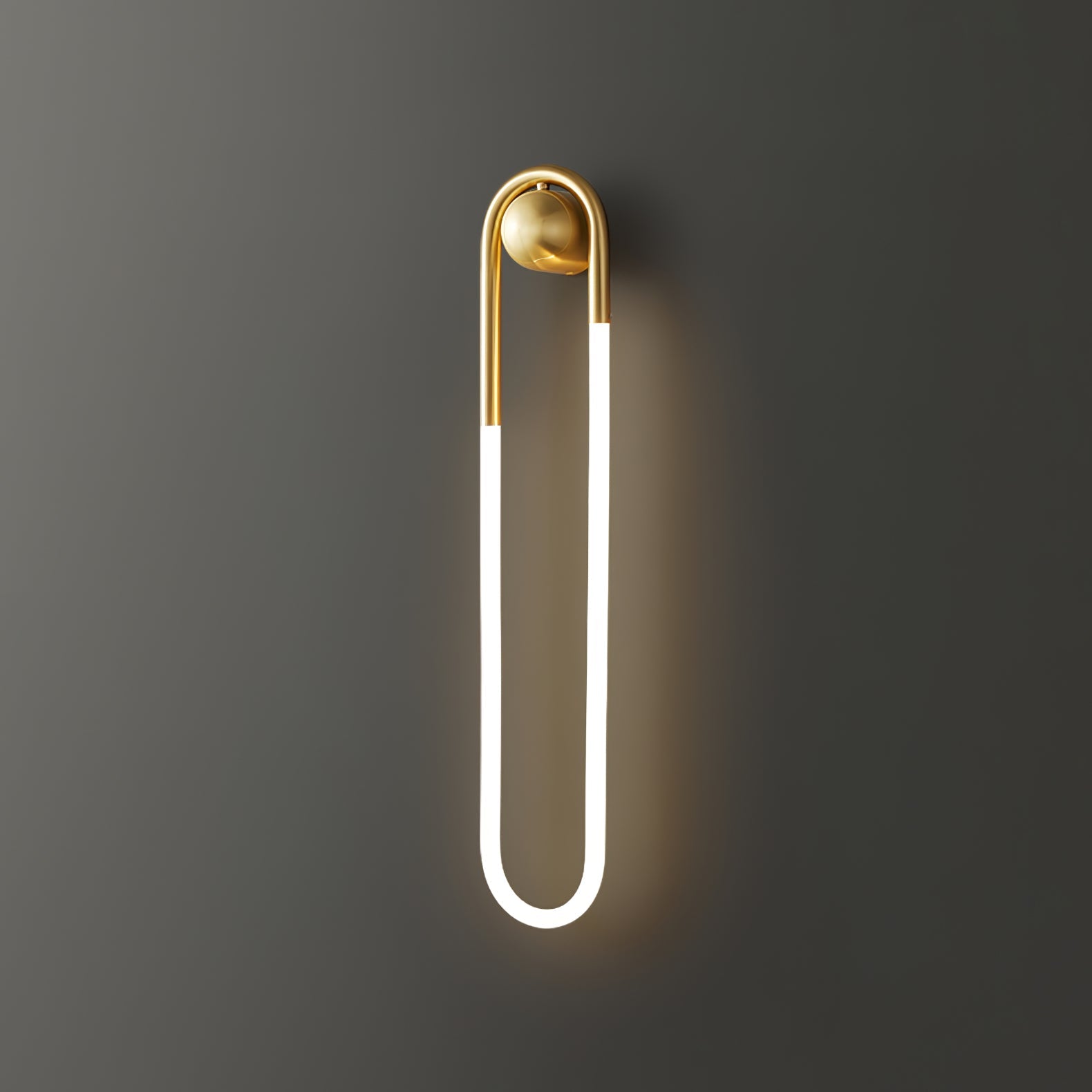 LED Wall Lamp - Rudi Loop Design - Modern Lighting Fixture for Living Room & Bedroom