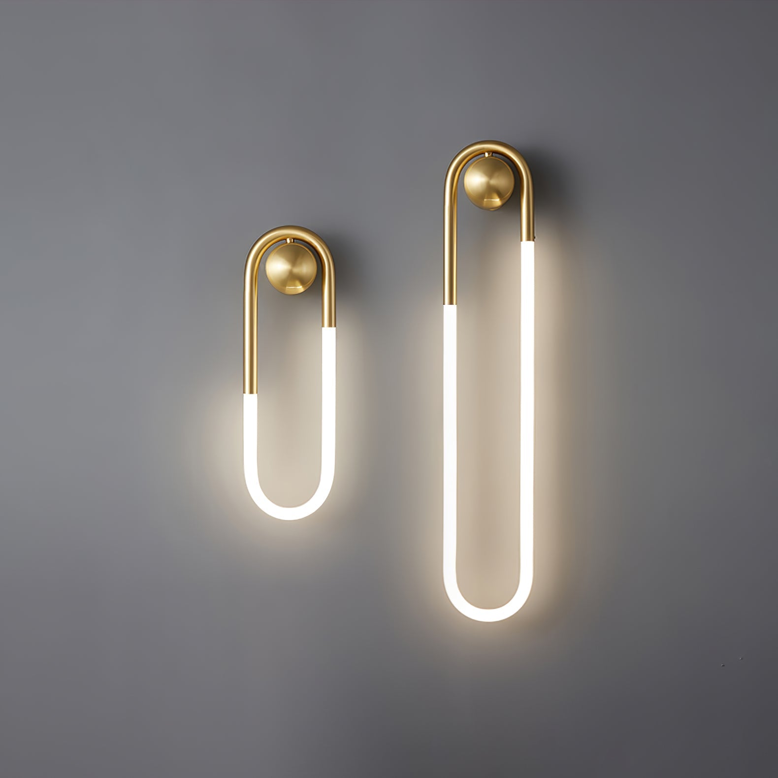 LED Wall Lamp - Rudi Loop Design - Modern Lighting Fixture for Living Room & Bedroom