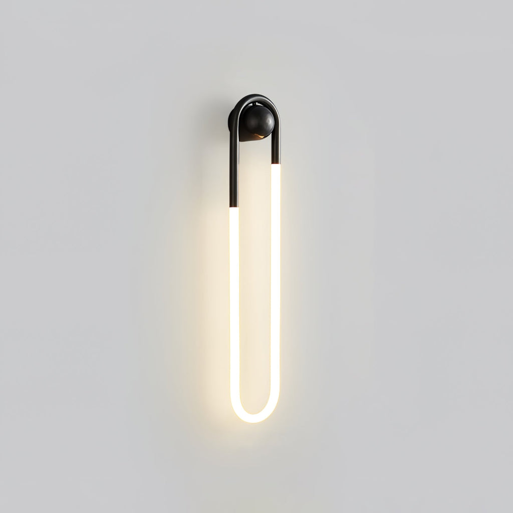 LED Wall Lamp - Rudi Loop Design - Modern Lighting Fixture for Living Room & Bedroom