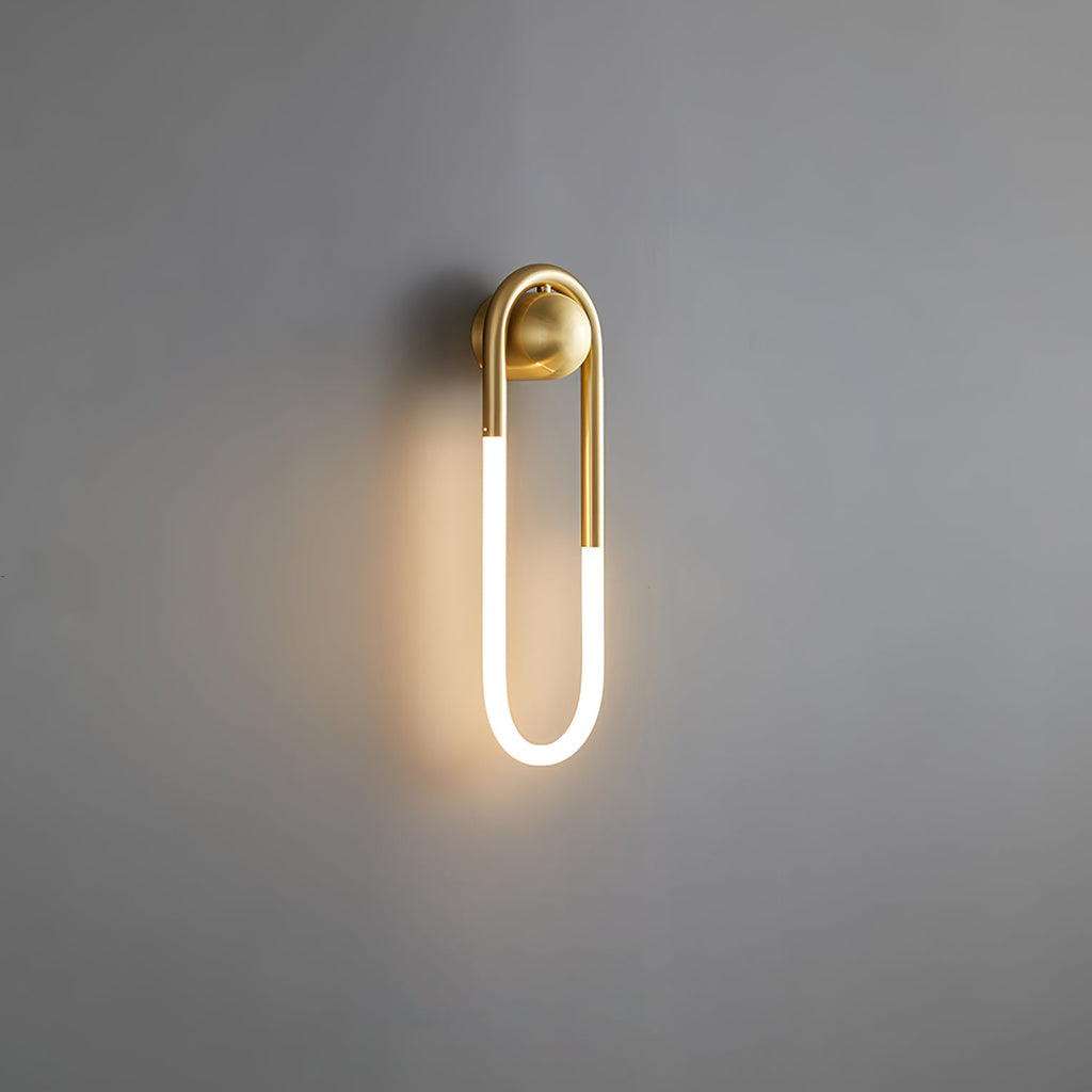 LED Wall Lamp - Rudi Loop Design - Modern Lighting Fixture for Living Room & Bedroom