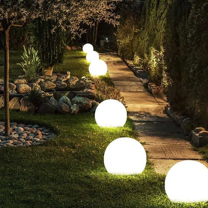 LED Outdoor Waterproof Floating Garden Lights - Ball Shaped Lawn Lamps for Weddings, Parties, and Pool Decor