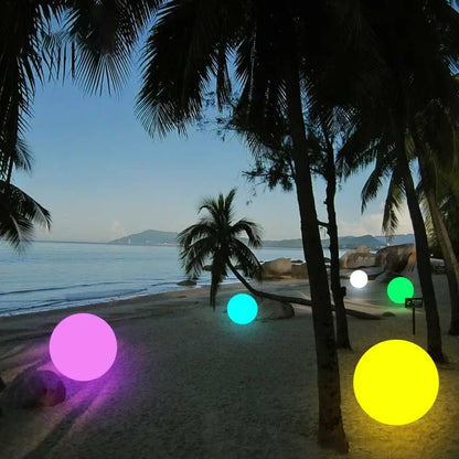 LED Outdoor Waterproof Floating Garden Lights - Ball Shaped Lawn Lamps for Weddings, Parties, and Pool Decor