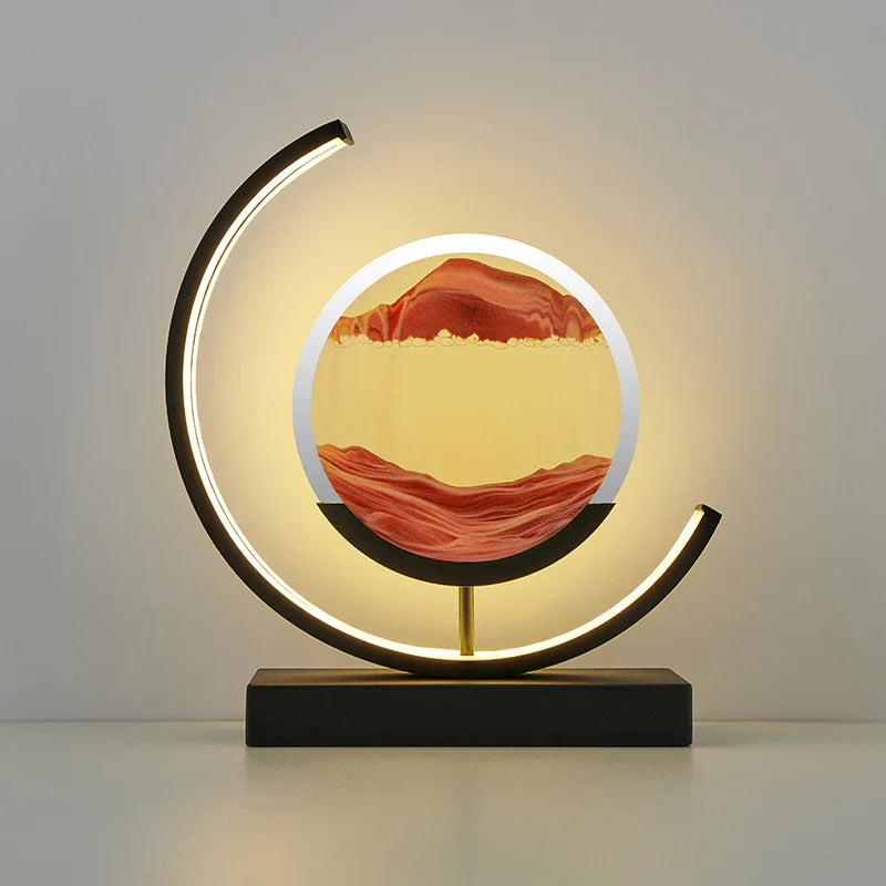 Sand Table Lamp with Timeless Design - Modern Lighting for Living Room & Bedroom Decor