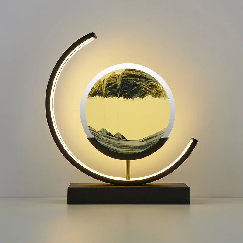 Sand Table Lamp with Timeless Design - Modern Lighting for Living Room & Bedroom Decor