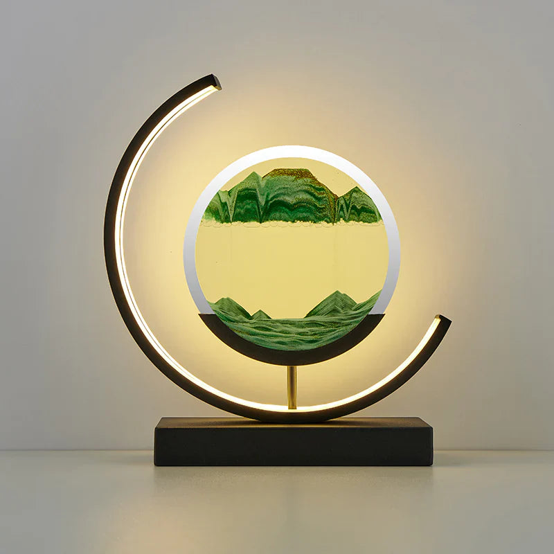 Sand Table Lamp with Timeless Design - Modern Lighting for Living Room & Bedroom Decor