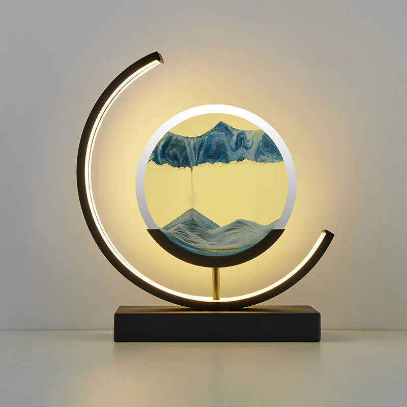 Sand Table Lamp with Timeless Design - Modern Lighting for Living Room & Bedroom Decor