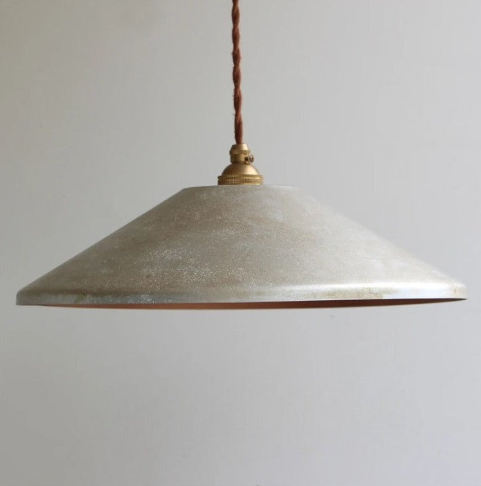 Industrial Vintage Pendant Light Fixture with Metal Shade for Kitchen Island, Bar & Dining Room Lighting