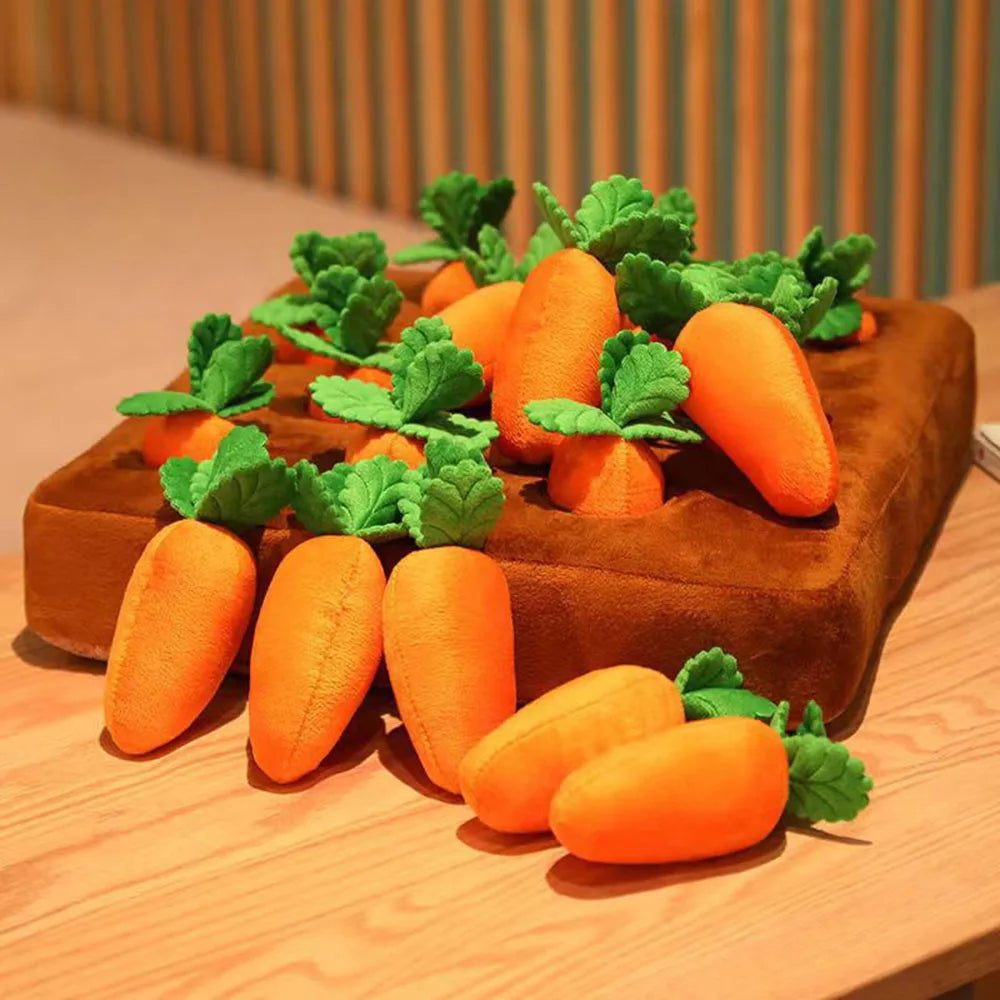 Carrot Farm Dog Enrichment Toy | Durable, Interactive & Ideal for Mental Stimulation and Playtime for All Breeds