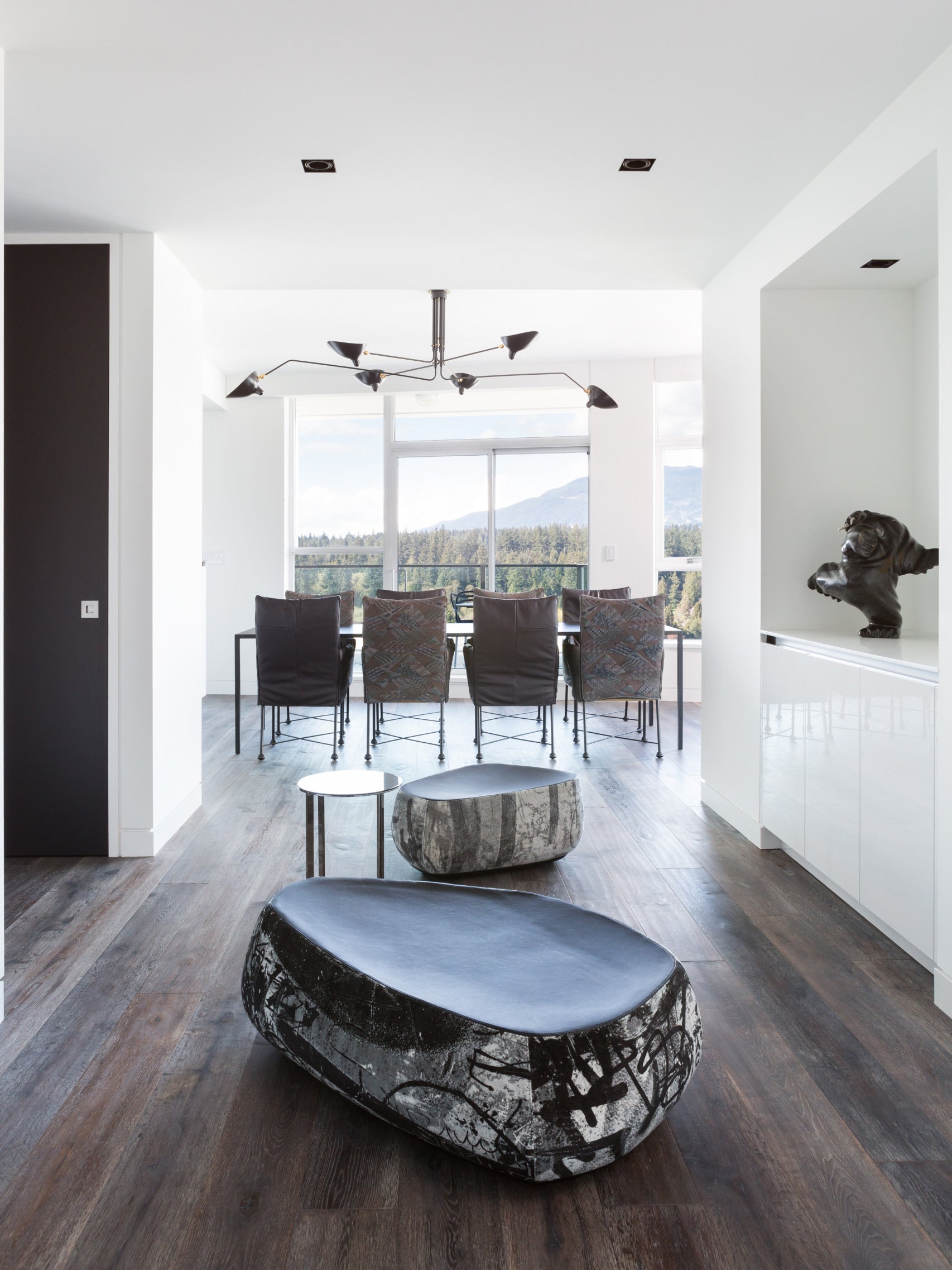 Three Arm Ceiling Light | Metal & Aluminum, Indoor Use for Modern Home Decor