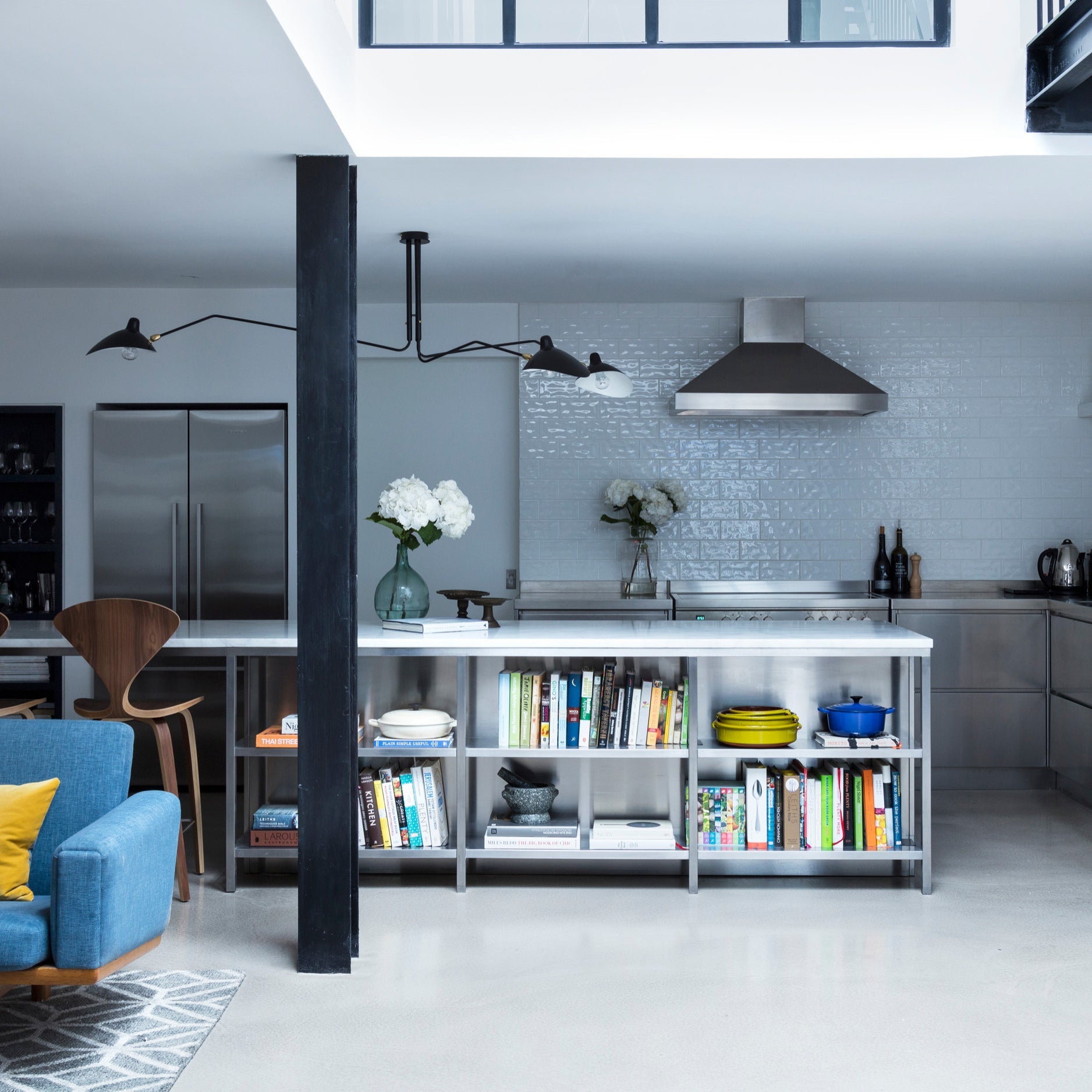 Three Arm Ceiling Light | Metal & Aluminum, Indoor Use for Modern Home Decor