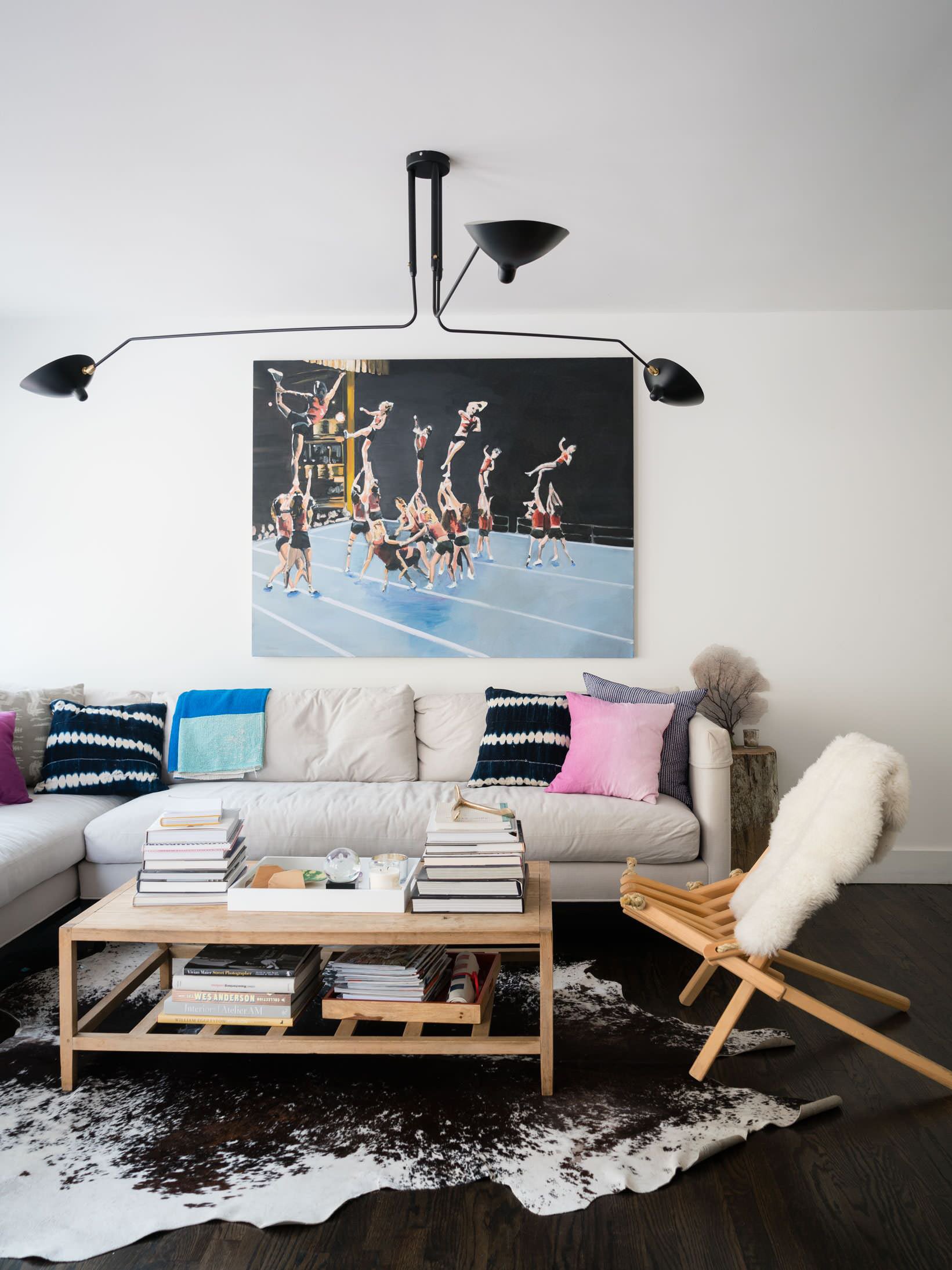 Three Arm Ceiling Light | Metal & Aluminum, Indoor Use for Modern Home Decor