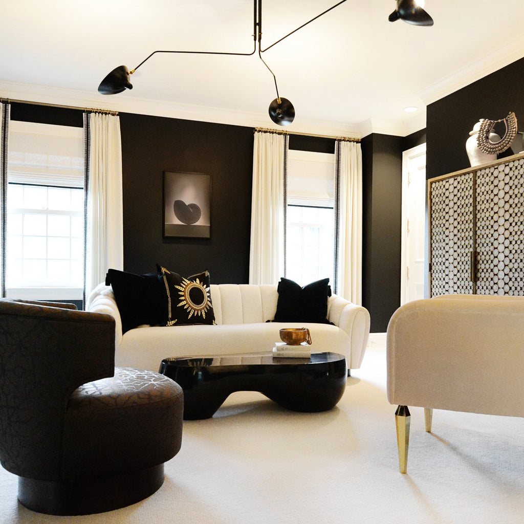 Three Arm Ceiling Light | Metal & Aluminum, Indoor Use for Modern Home Decor