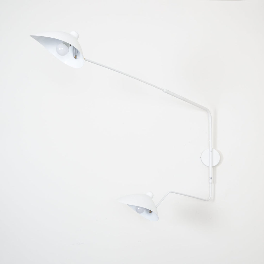 LED Wall Sconce Light Fixture - Adjustable Arm, Modern Design for Living Room & Bedroom Lighting