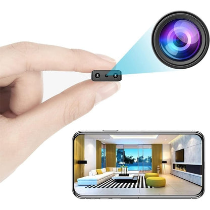 Wireless Miniature Camera with Audio - Surveillance for Home Security & Night Vision