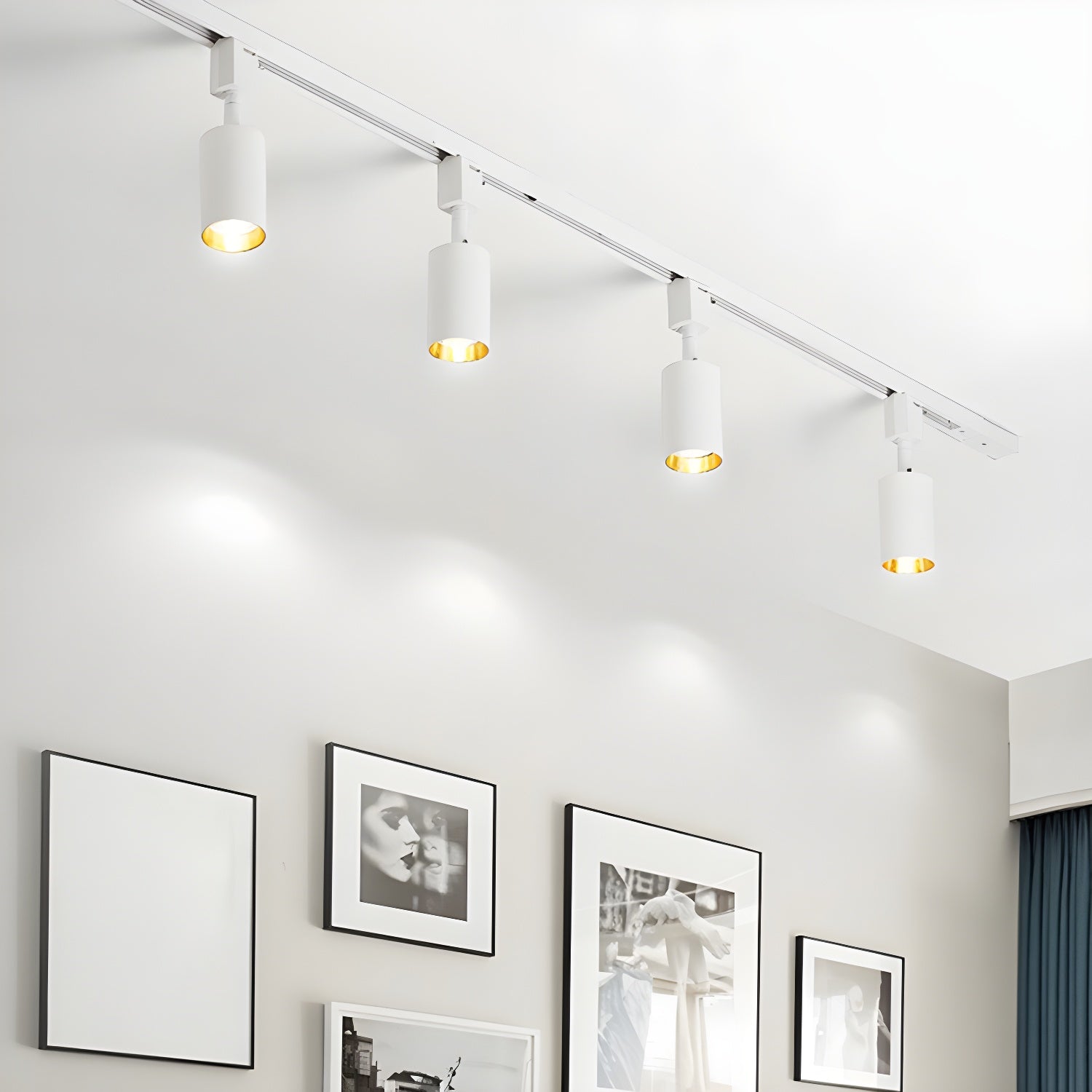 Sleek Cylinder Track Light | Dimmable, 30° Beam Angle & Ideal for Modern Indoor Spaces