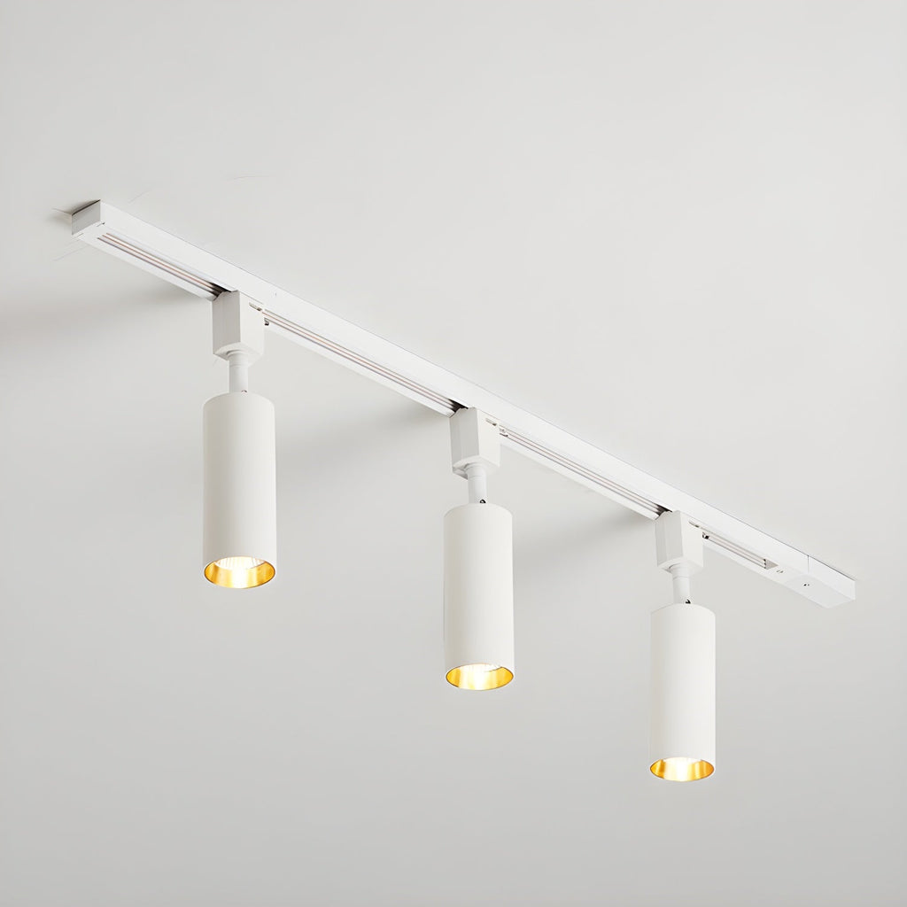 Sleek Cylinder Track Light | Dimmable, 30° Beam Angle & Ideal for Modern Indoor Spaces