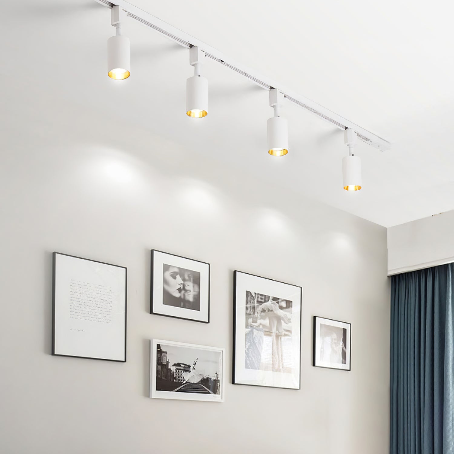Sleek Cylinder Track Light | Dimmable, 30° Beam Angle & Ideal for Modern Indoor Spaces