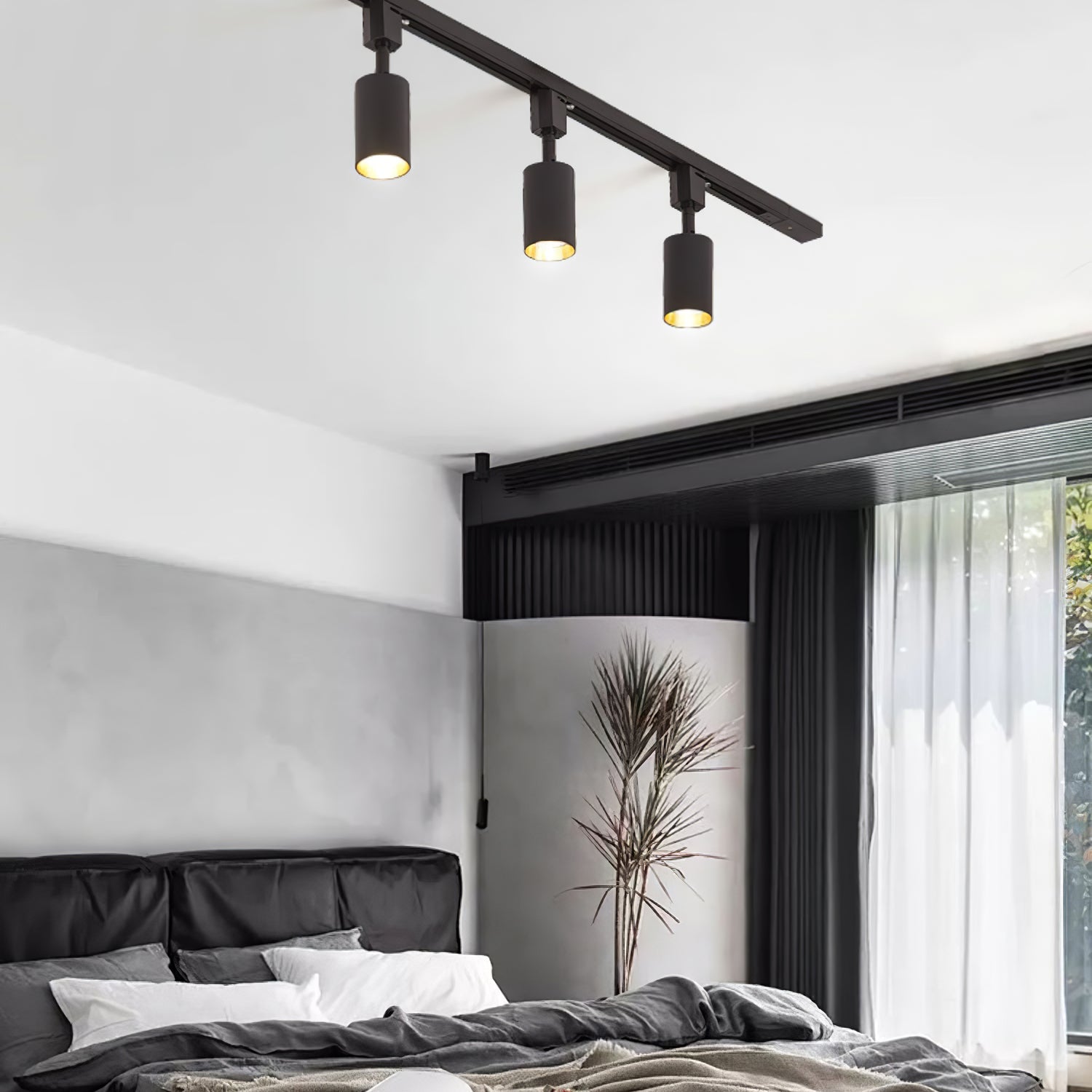 Sleek Cylinder Track Light | Dimmable, 30° Beam Angle & Ideal for Modern Indoor Spaces