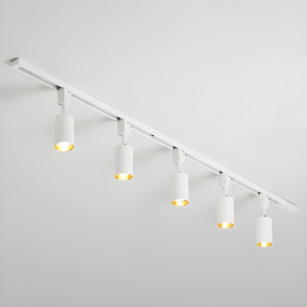 Sleek Cylinder Track Light | Dimmable, 30° Beam Angle & Ideal for Modern Indoor Spaces