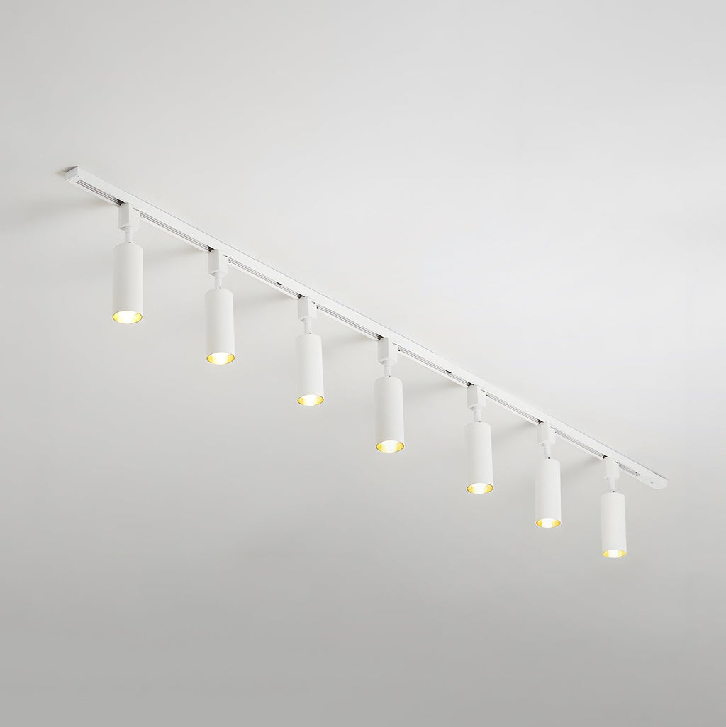 Sleek Cylinder Track Light | Dimmable, 30° Beam Angle & Ideal for Modern Indoor Spaces