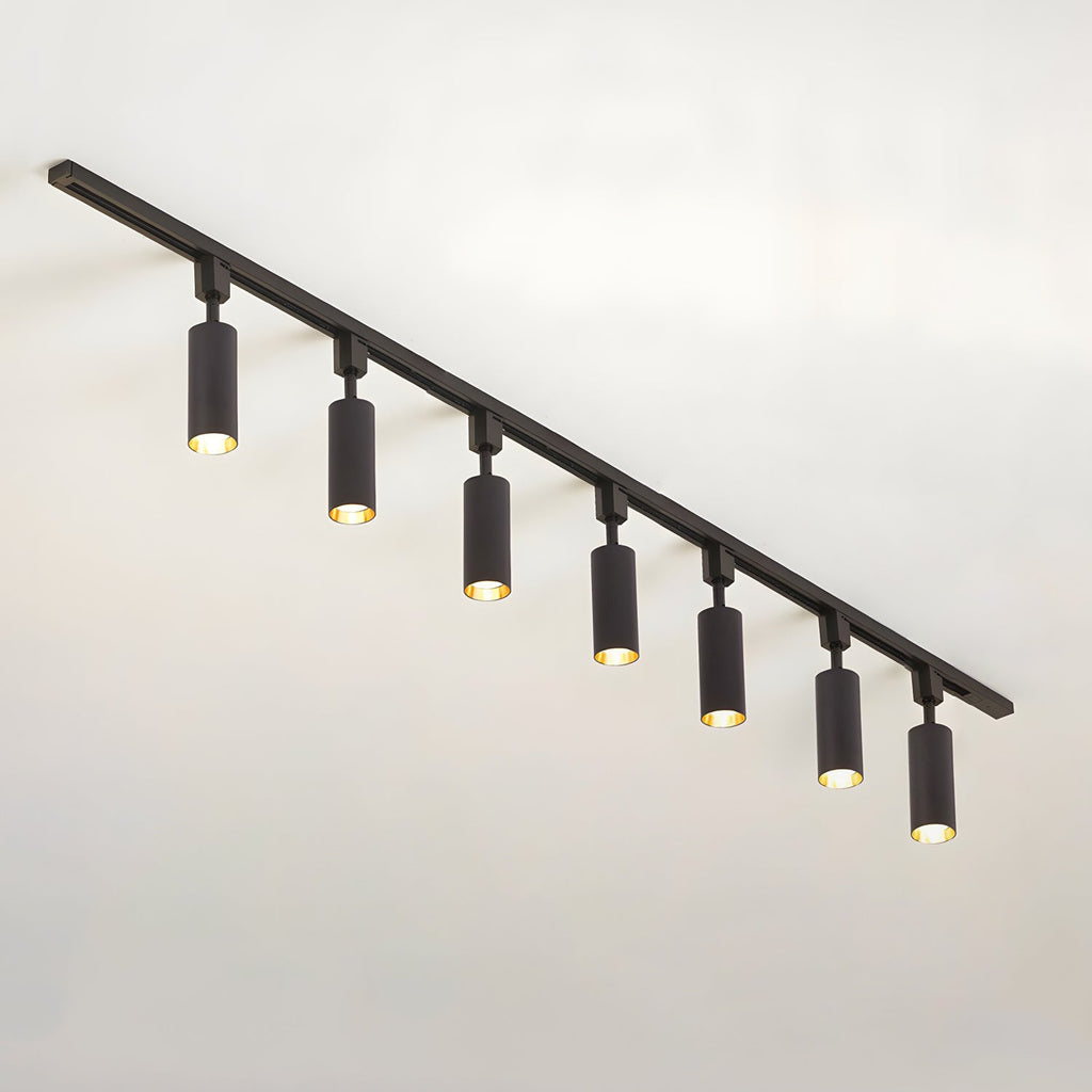 Sleek Cylinder Track Light | Dimmable, 30° Beam Angle & Ideal for Modern Indoor Spaces