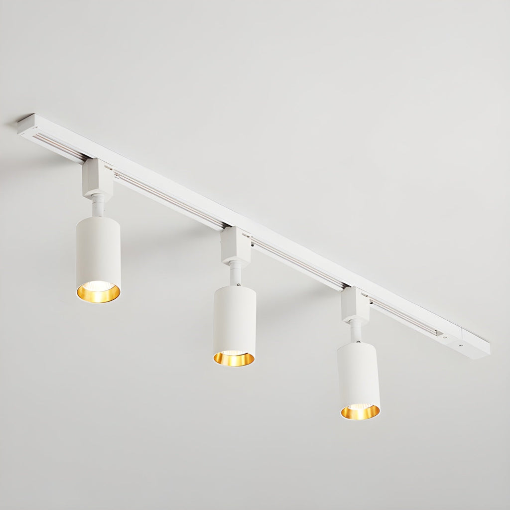 Sleek Cylinder Track Light | Dimmable, 30° Beam Angle & Ideal for Modern Indoor Spaces