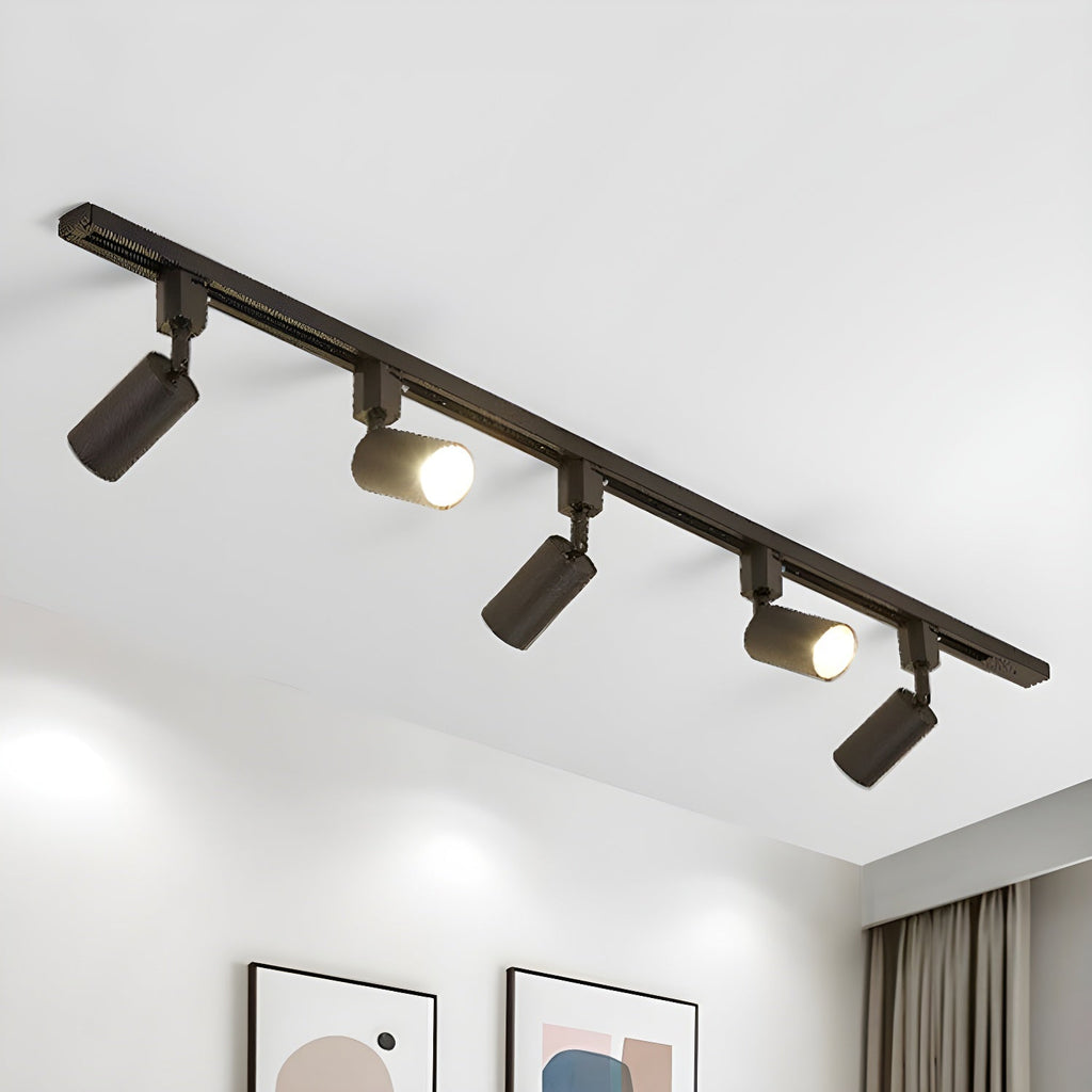 Sleek Cylinder Track Light | Dimmable, 30° Beam Angle & Ideal for Modern Indoor Spaces