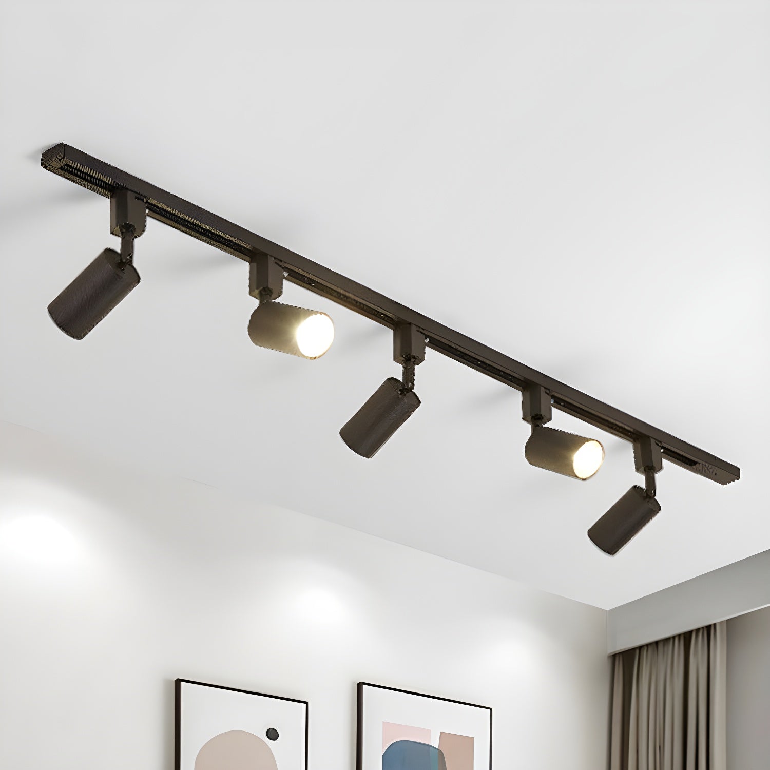 Sleek Cylinder Track Light | Dimmable, 30° Beam Angle & Ideal for Modern Indoor Spaces