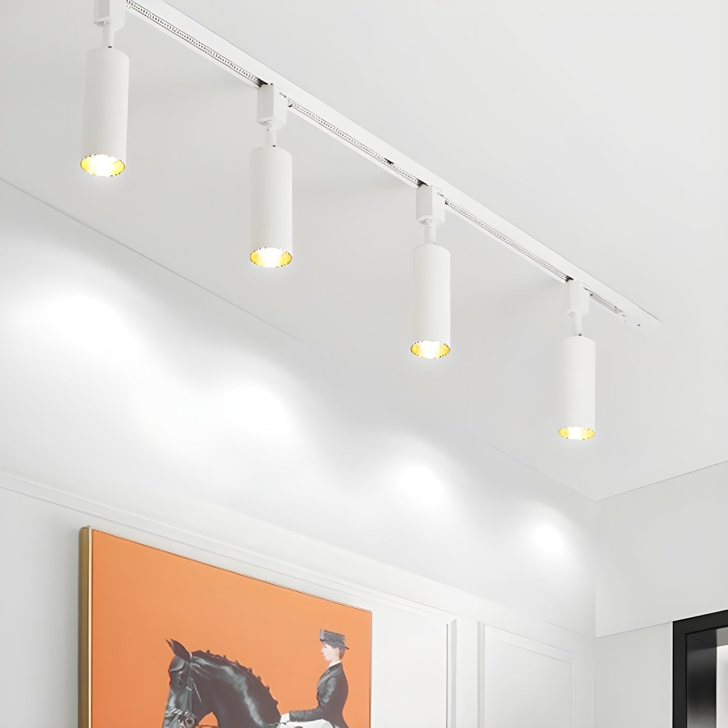 Sleek Cylinder Track Light | Dimmable, 30° Beam Angle & Ideal for Modern Indoor Spaces