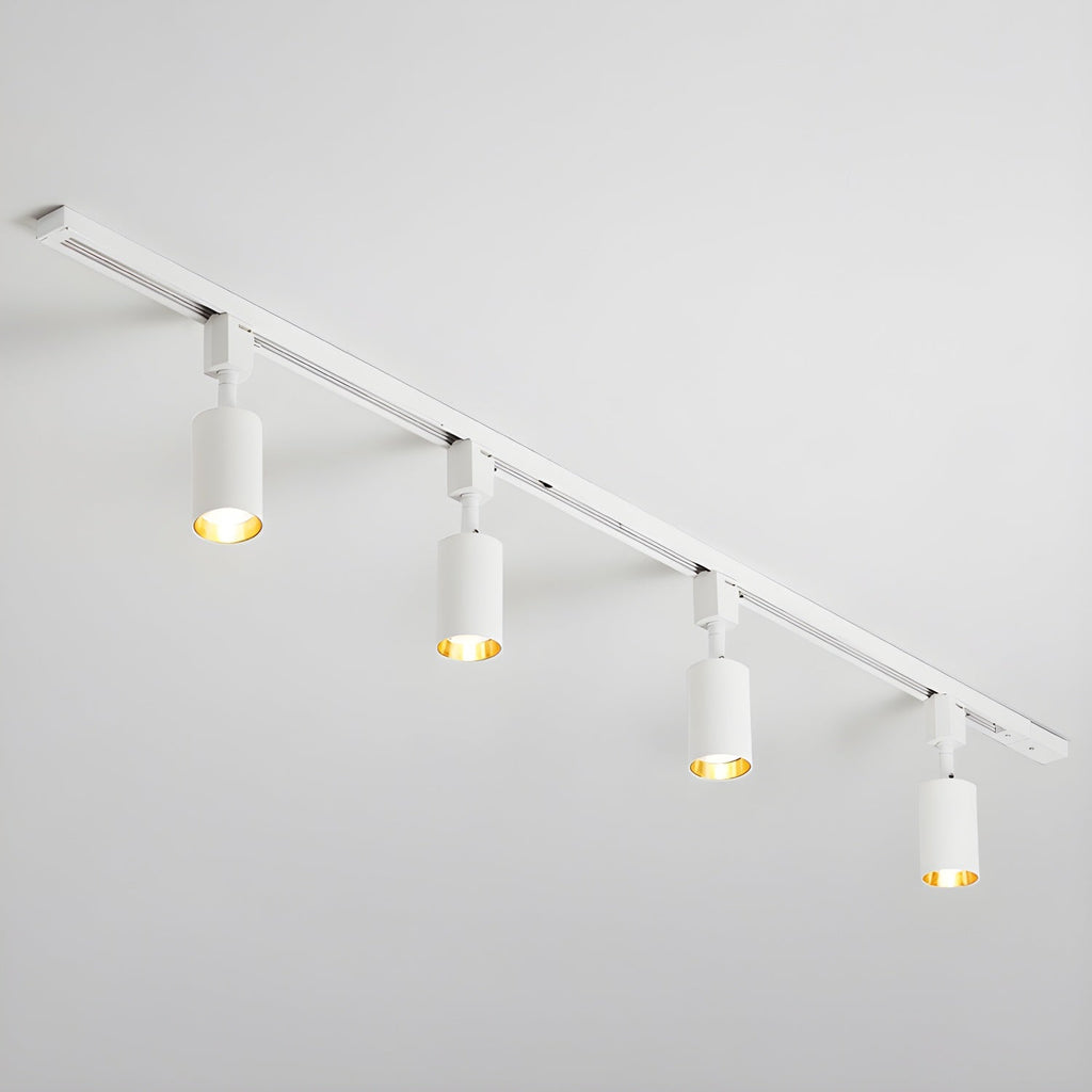 Sleek Cylinder Track Light | Dimmable, 30° Beam Angle & Ideal for Modern Indoor Spaces