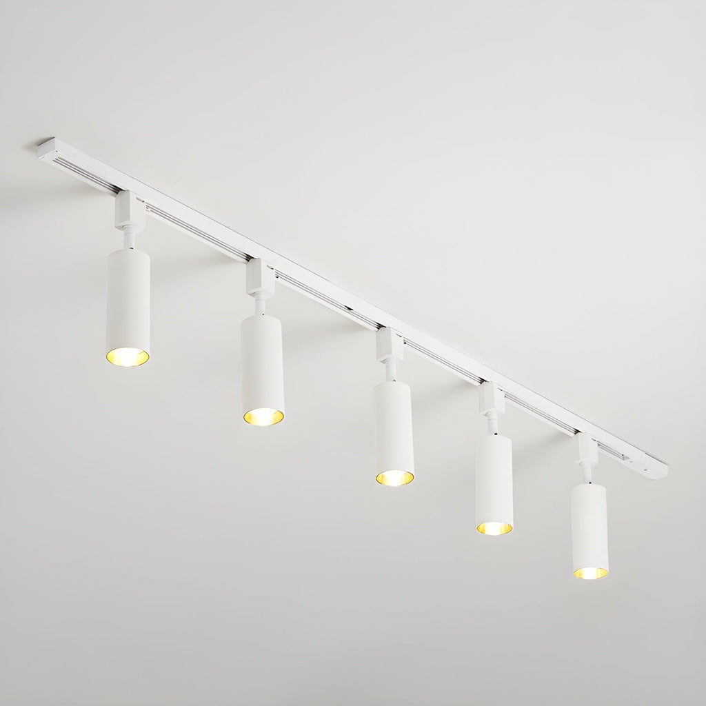 Sleek Cylinder Track Light | Dimmable, 30° Beam Angle & Ideal for Modern Indoor Spaces