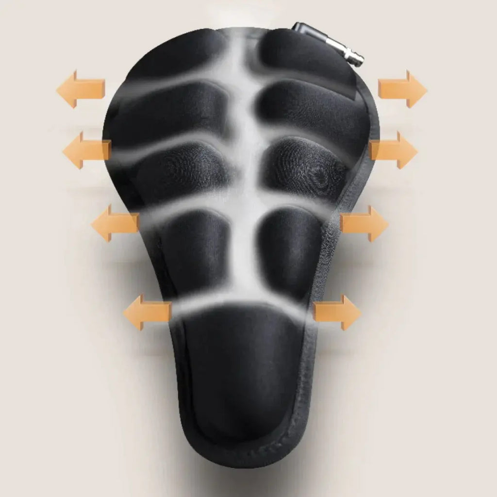 Soft Bicycle Seat Cover | Inflatable & Comfortable Air Cushion for Bike & E-Bike Riders