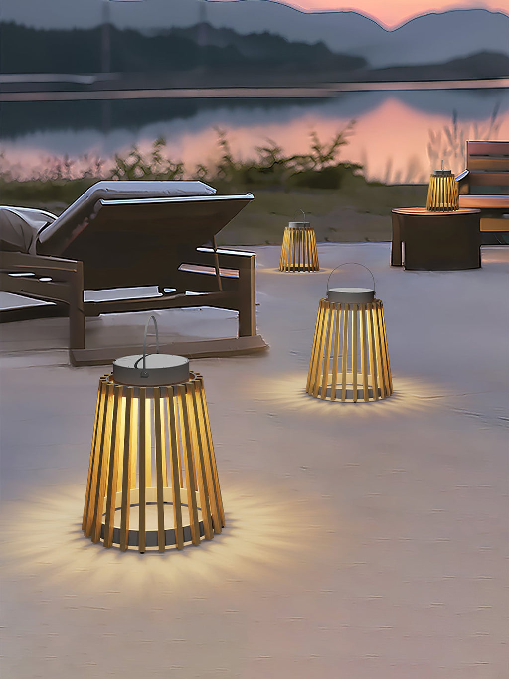 Solar Outdoor Lantern Lamp | Waterproof, Remote-Controlled & Ideal for Garden, Patio, or Balcony Use