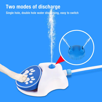 Step-Activated Dog Water Drinking Fountain | Encourages Hydration, Durable & Leak-Proof Design