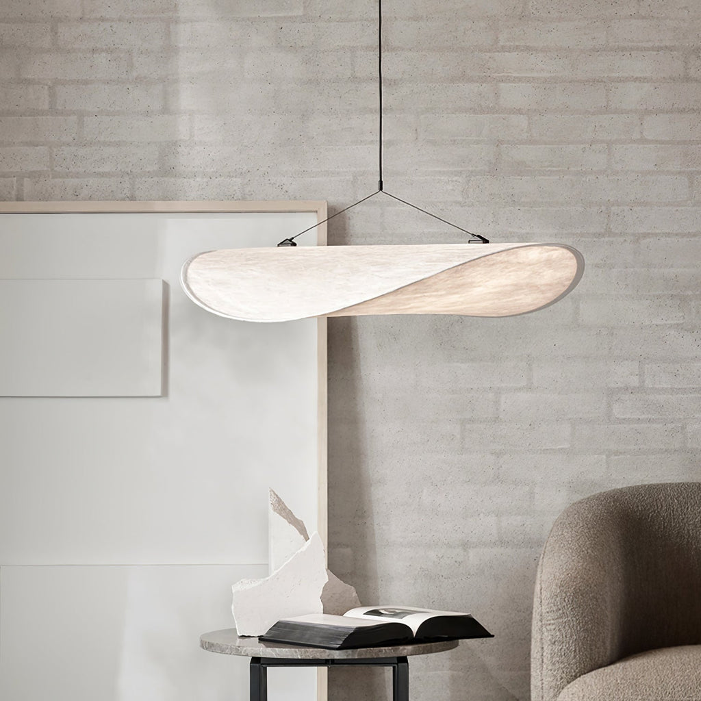 Tyvek Pendant Lamp | Dimmable, Adjustable Height & Ideal for Modern Home Decor