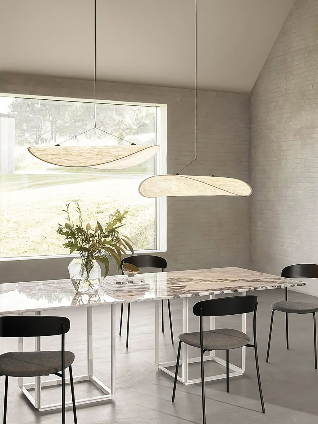 Tyvek Pendant Lamp | Dimmable, Adjustable Height & Ideal for Modern Home Decor