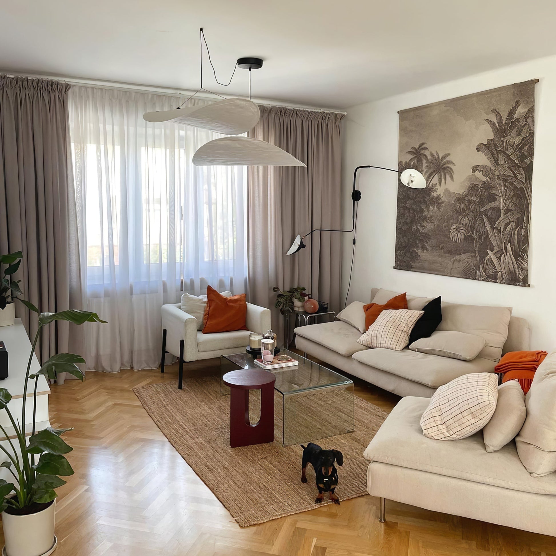 Tyvek Pendant Lamp | Dimmable, Adjustable Height & Ideal for Modern Home Decor