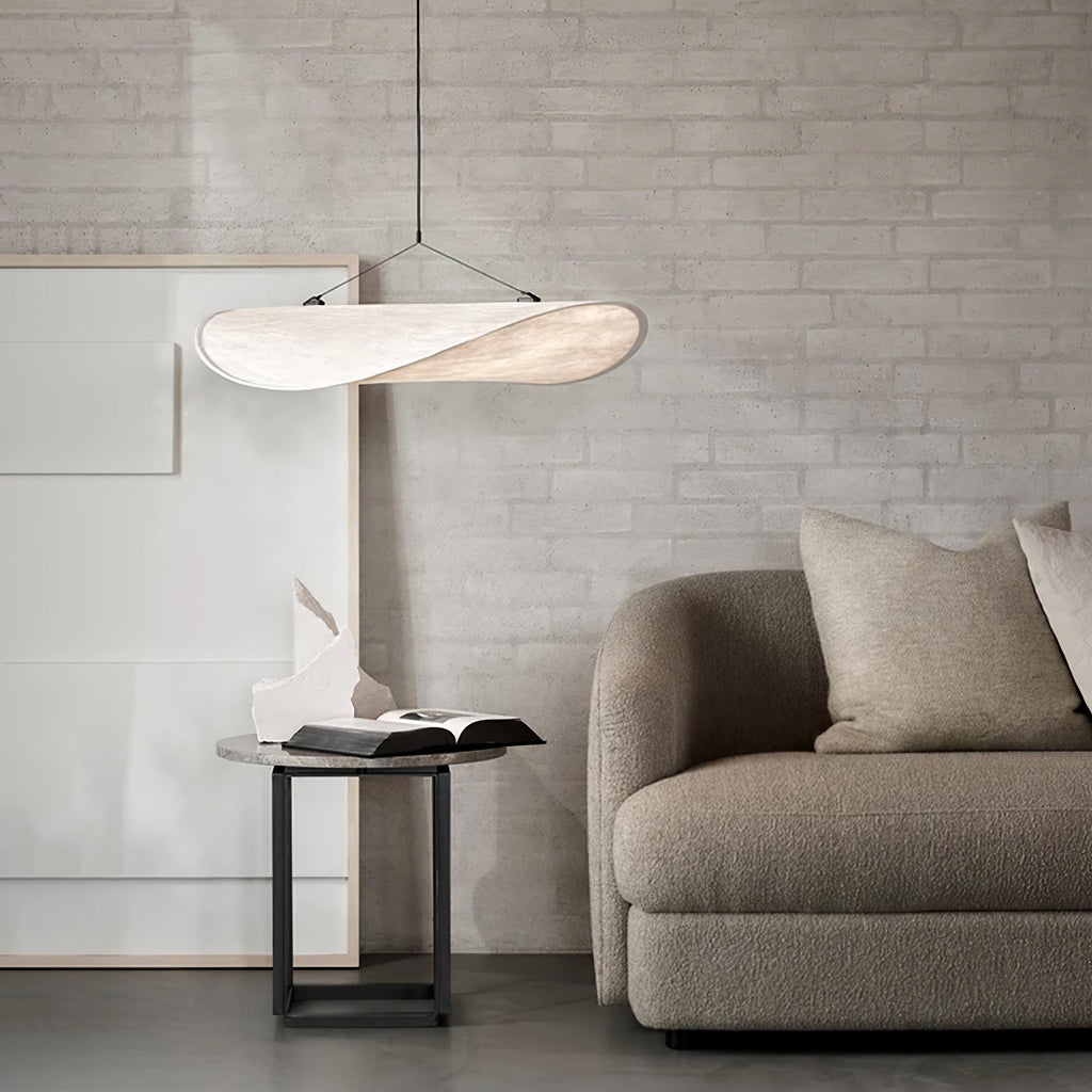 Tyvek Pendant Lamp | Dimmable, Adjustable Height & Ideal for Modern Home Decor