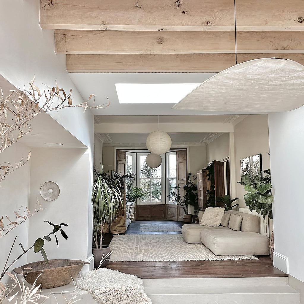 Tyvek Pendant Lamp | Dimmable, Adjustable Height & Ideal for Modern Home Decor