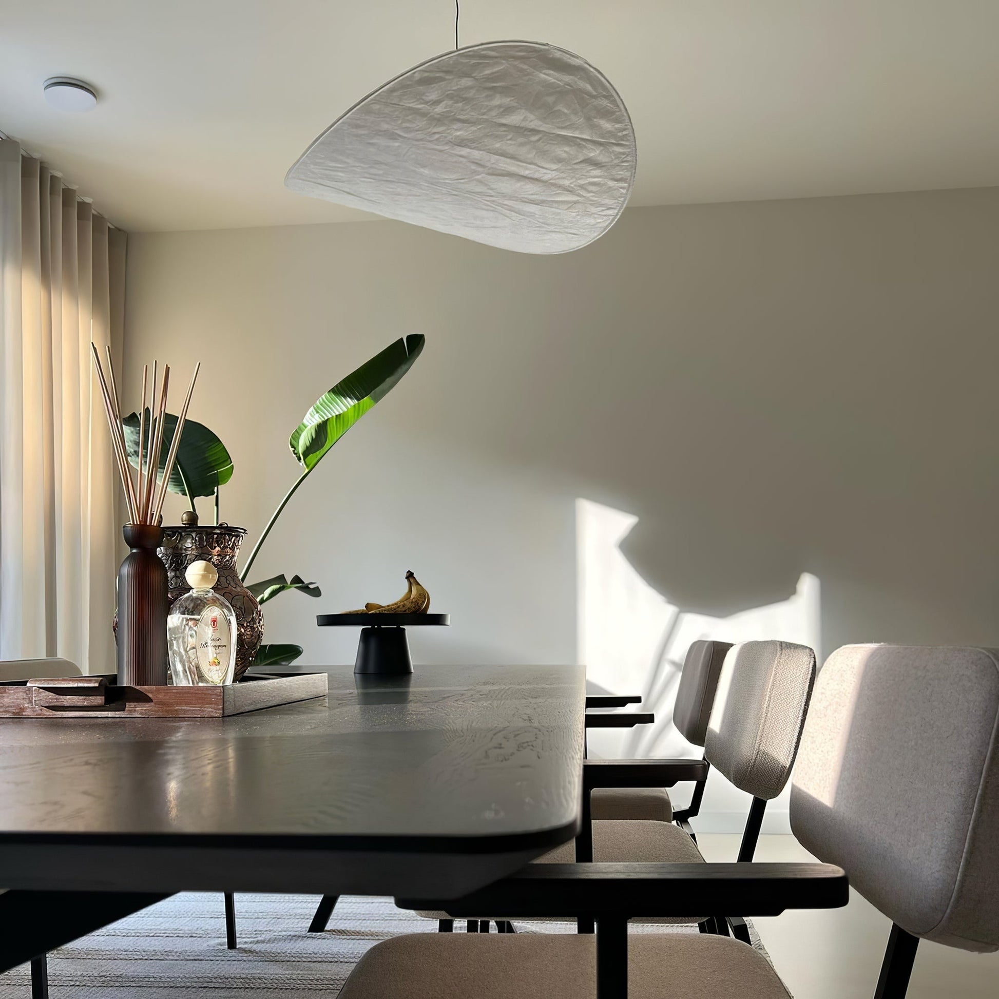 Tyvek Pendant Lamp | Dimmable, Adjustable Height & Ideal for Modern Home Decor