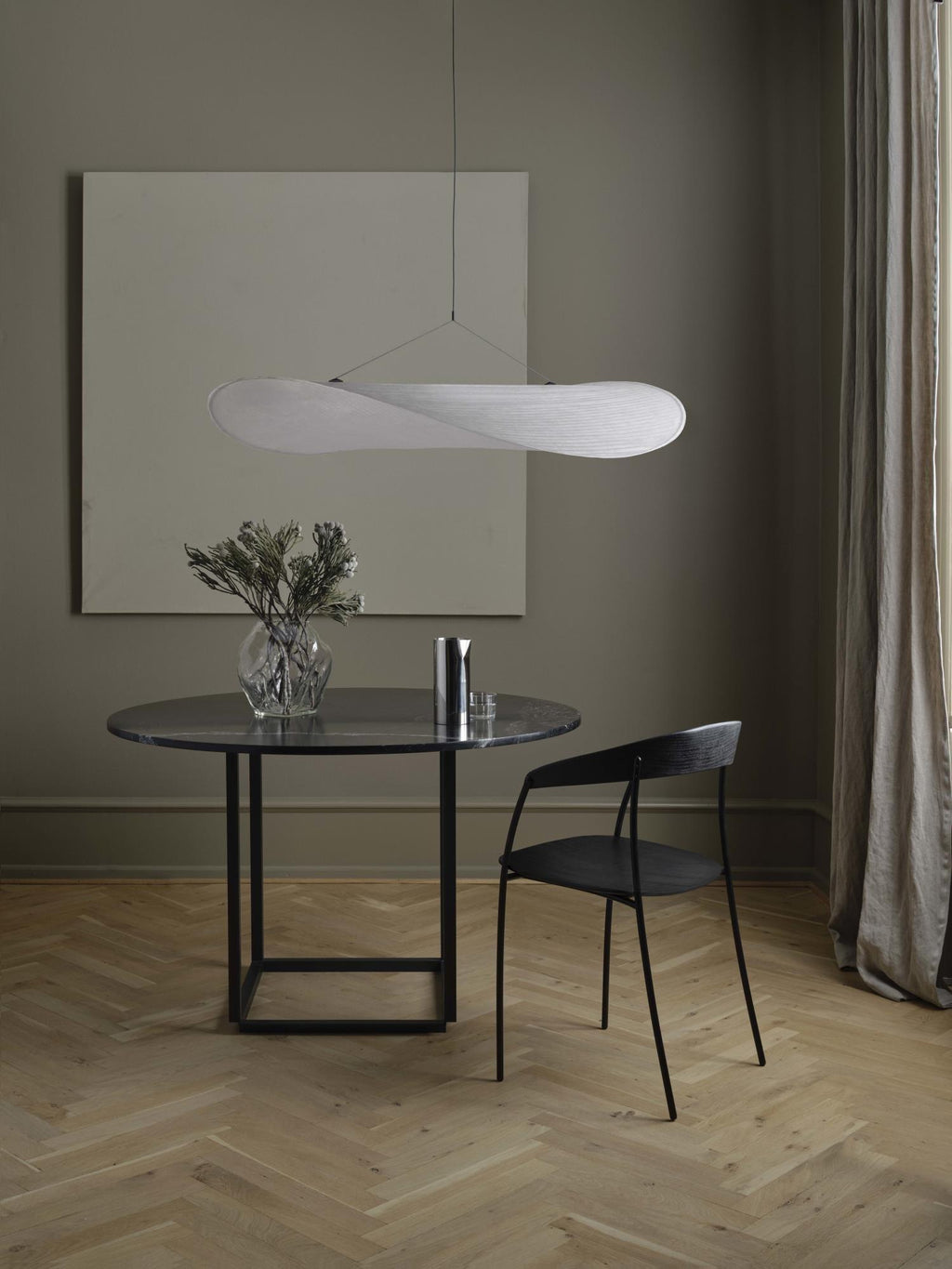 Tyvek Pendant Lamp | Dimmable, Adjustable Height & Ideal for Modern Home Decor