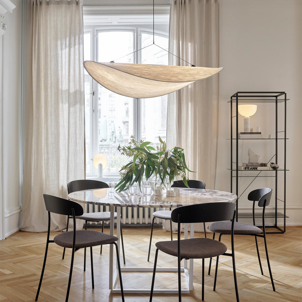 Tyvek Pendant Lamp | Dimmable, Adjustable Height & Ideal for Modern Home Decor
