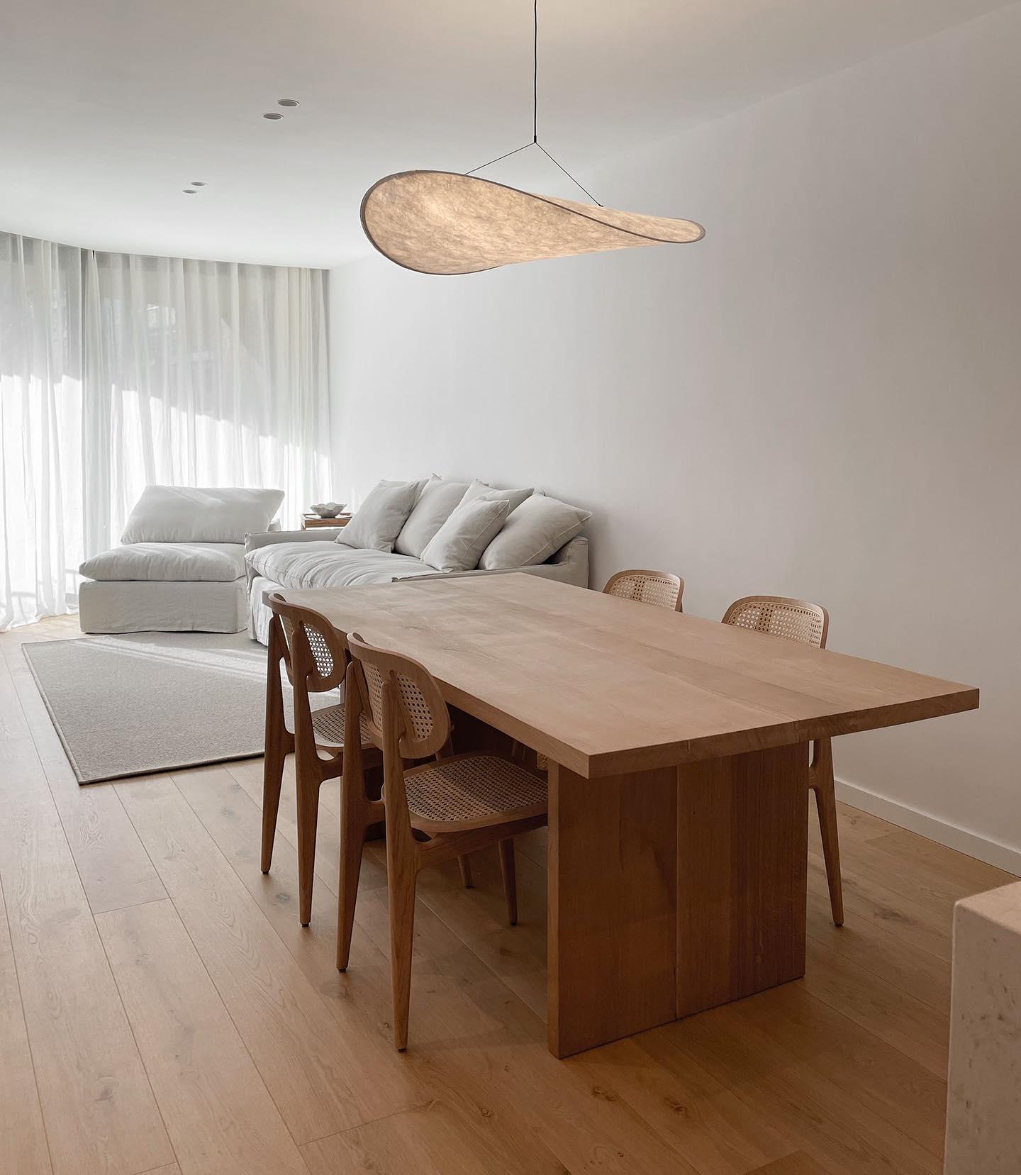 Tyvek Pendant Lamp | Dimmable, Adjustable Height & Ideal for Modern Home Decor
