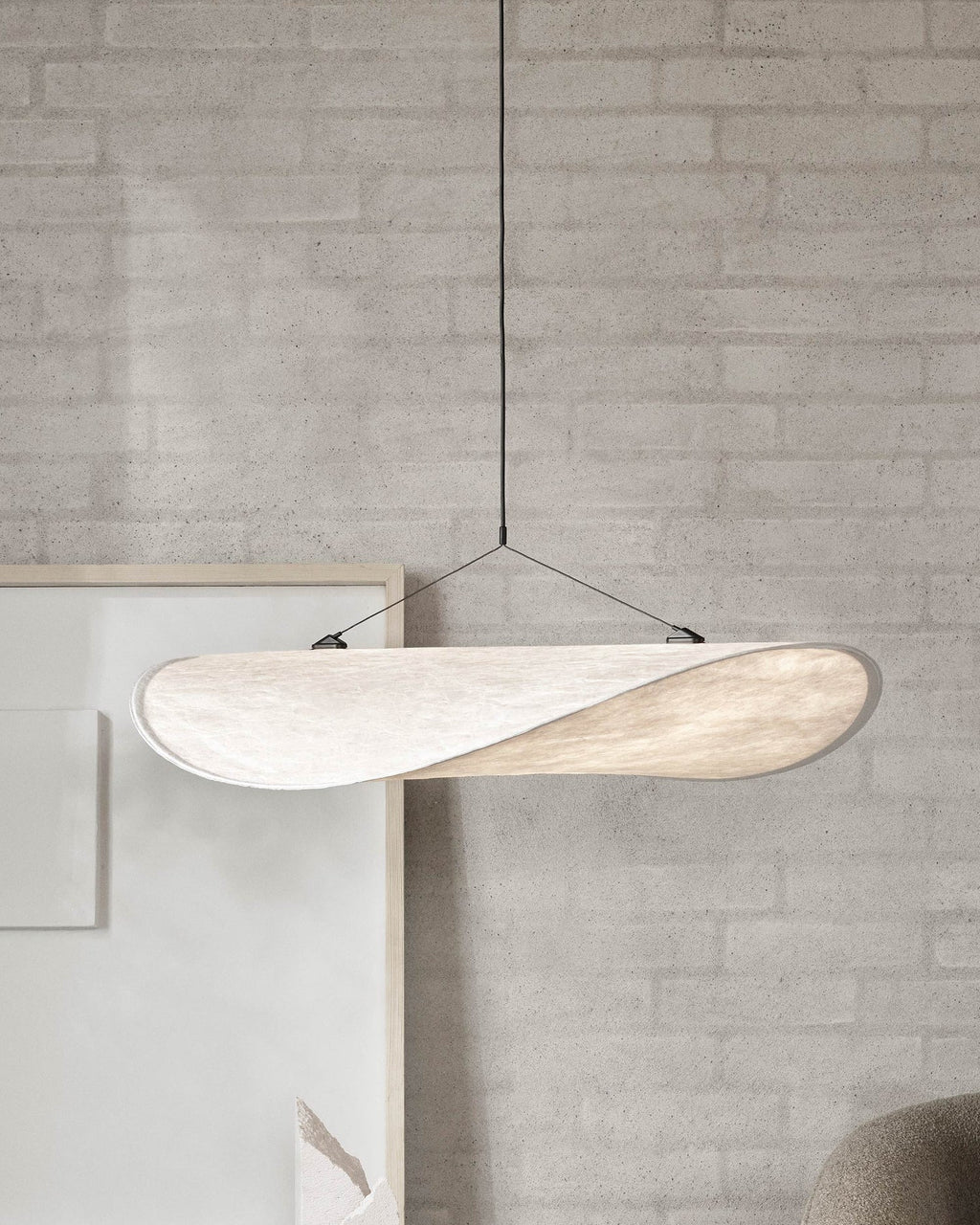 Tyvek Pendant Lamp | Dimmable, Adjustable Height & Ideal for Modern Home Decor