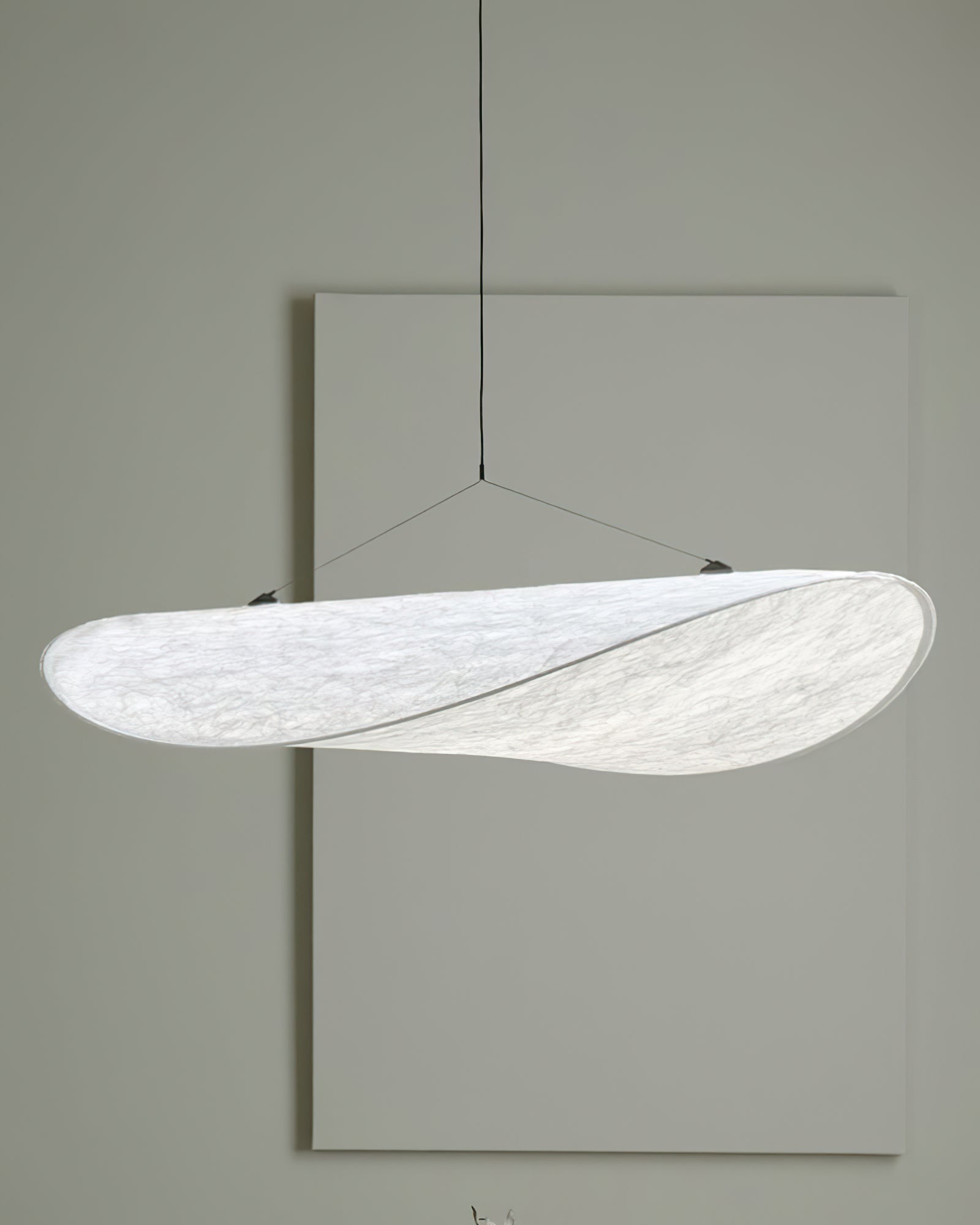 Tyvek Pendant Lamp | Dimmable, Adjustable Height & Ideal for Modern Home Decor