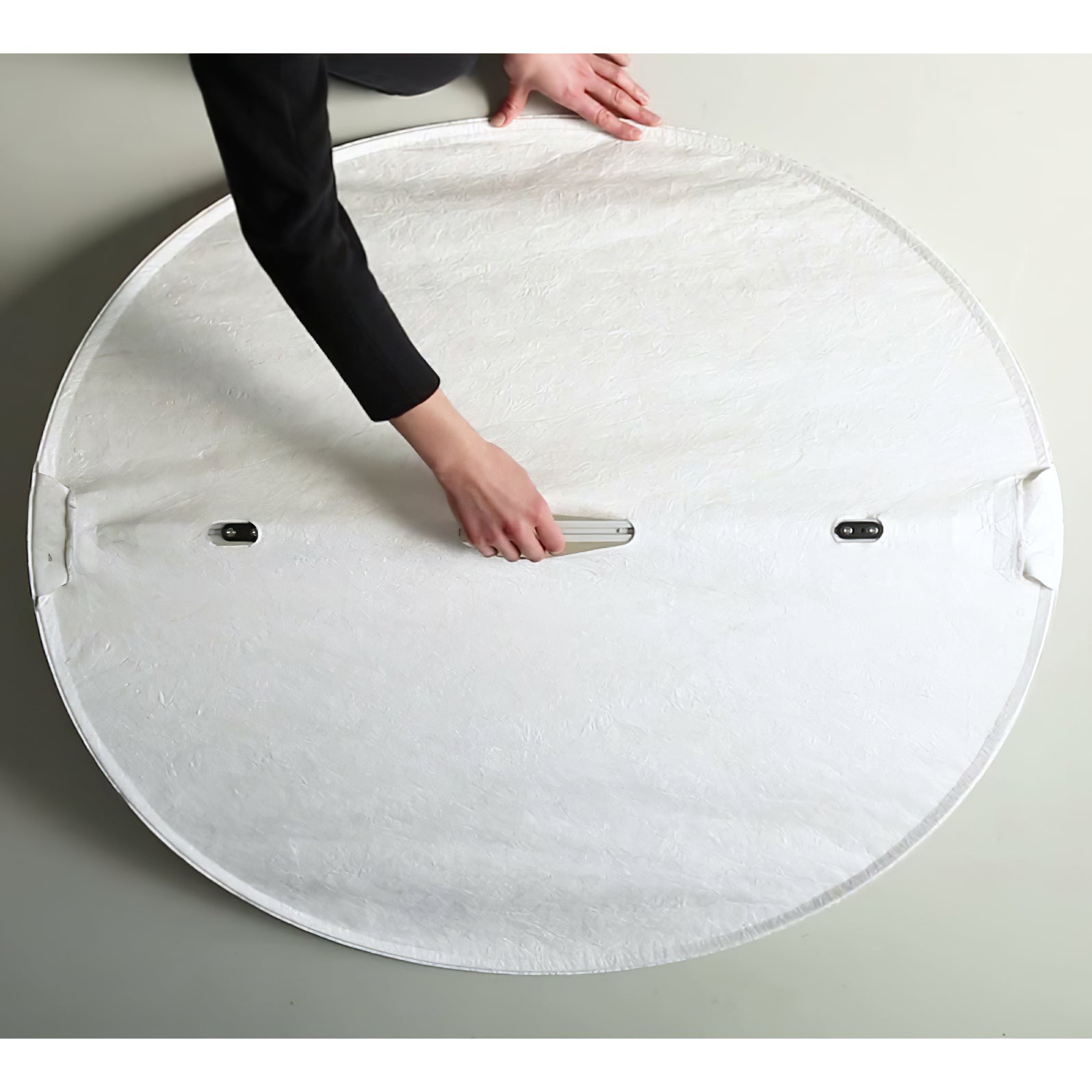 Tyvek Pendant Lamp | Dimmable, Adjustable Height & Ideal for Modern Home Decor