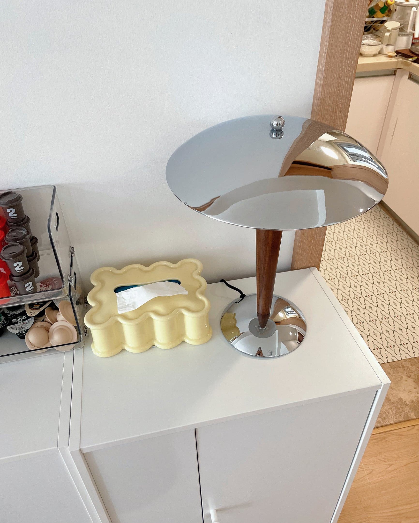 LED Table Lamp with Adjustable Brightness, Modern Design for Living Room & Bedroom, Touch Control & Energy Efficient Lighting