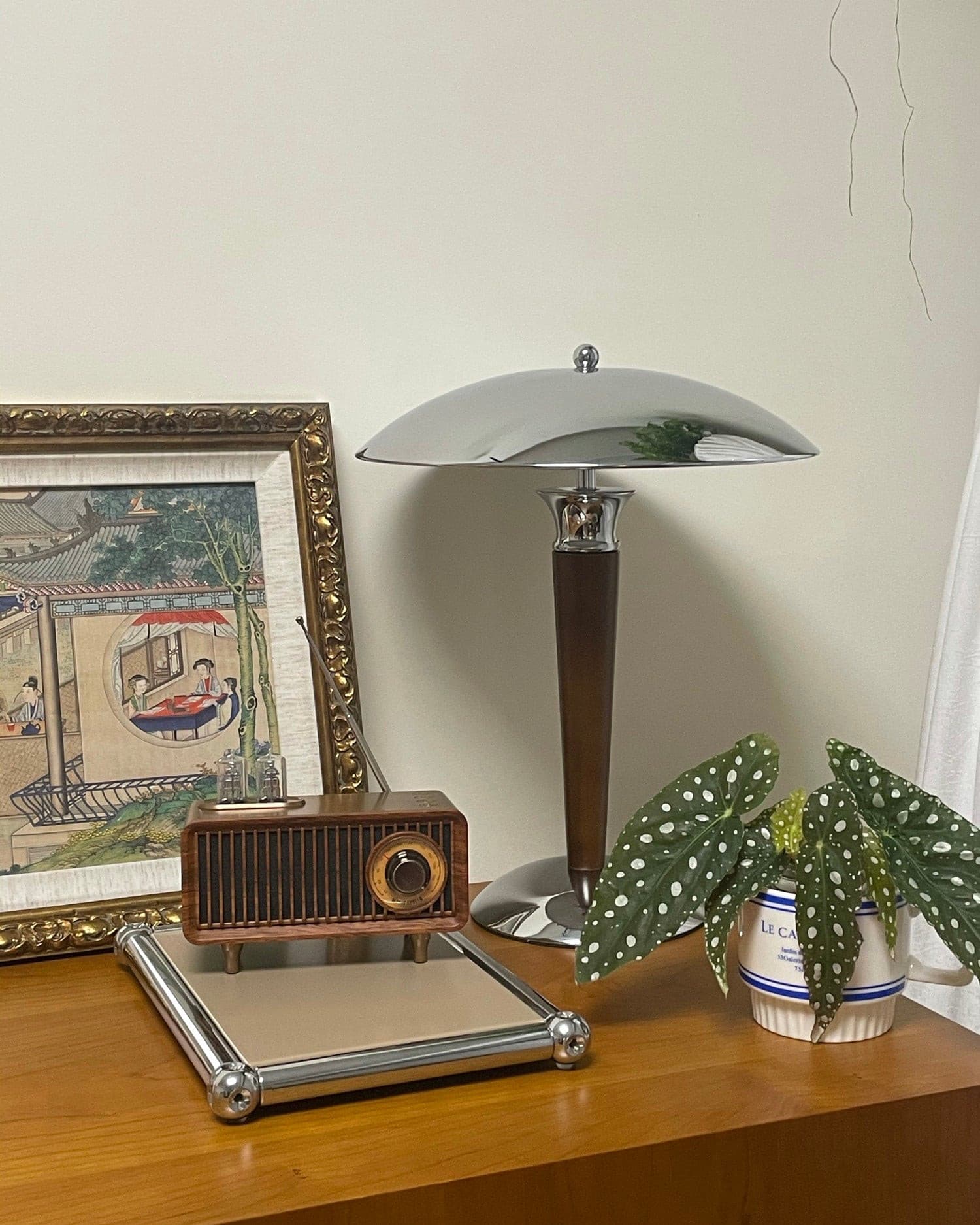 LED Table Lamp with Adjustable Brightness, Modern Design for Living Room & Bedroom, Touch Control & Energy Efficient Lighting